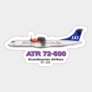 Avions de Transport Régional 72-600 - Scandinavian Airlines Sticker